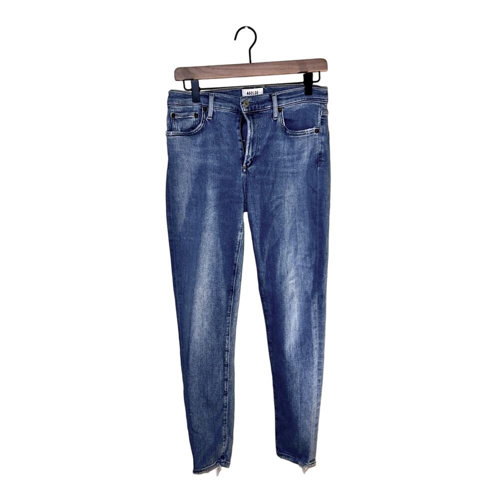AGOLDE light wash skinny jeans 29 - Picture 1 of 6